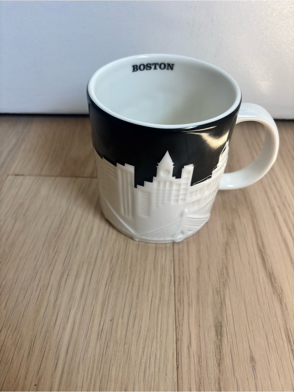 Starbucks 2012 Collectors 3D Series Boston Skyline Mug 16 Fl Oz